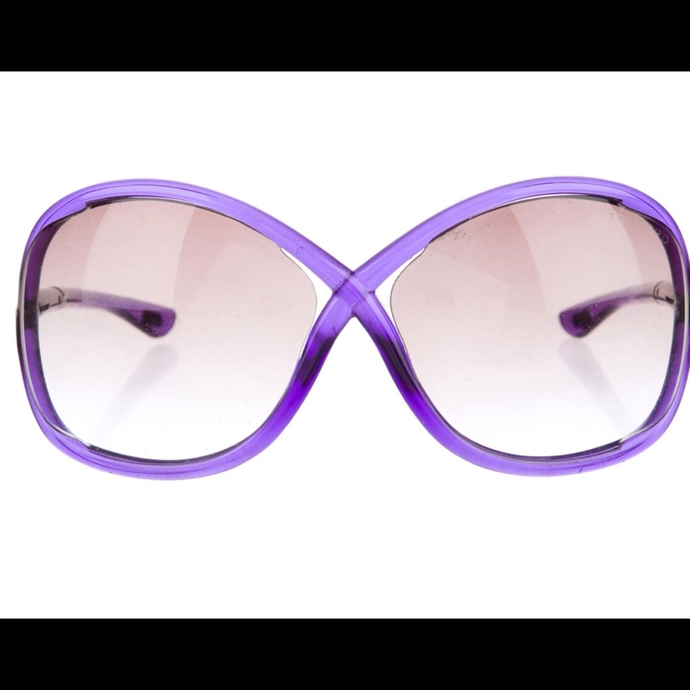 Tom Ford Whitney sunglasses, purple